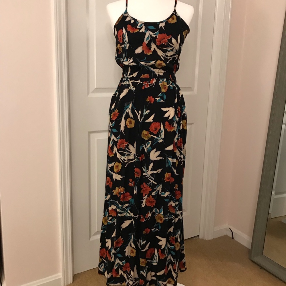Floral maxi dress